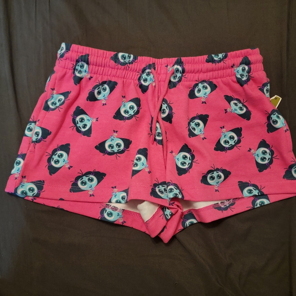 Pink Pixar Print Shorts